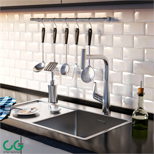 Complete kitchen sink, Artinox + Hansgrohe
